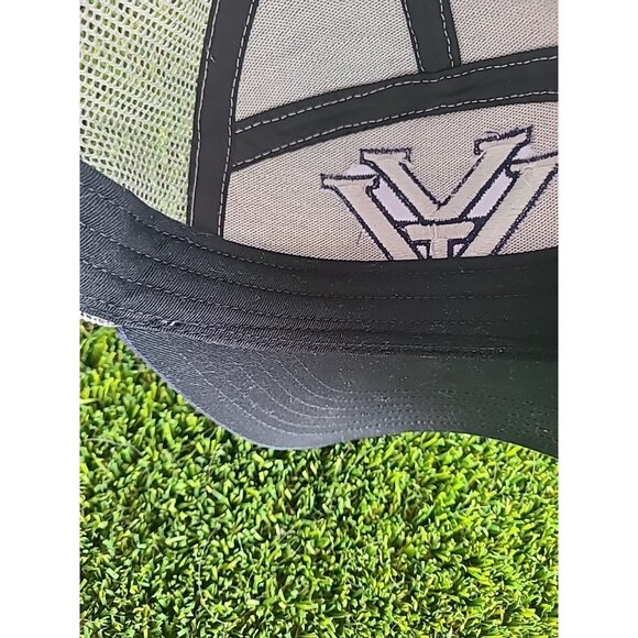 VORTEX Optics Embroidered Logo Gray & Navy Mesh Snapback Cap Hat - Picture 16 of 16